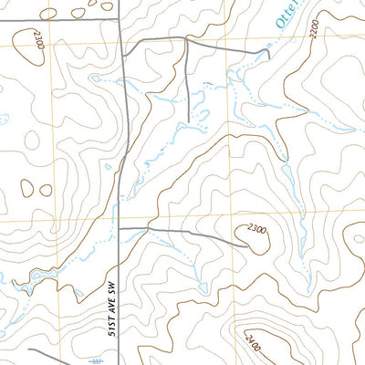 United States Geological Survey Otter Creek, ND (2020, 24000-Scale) digital map