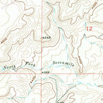 United States Geological Survey Otter Creek School, MT (1954, 24000-Scale) digital map