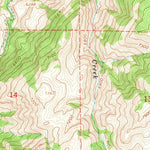 United States Geological Survey Otter Creek, WY (1960, 24000-Scale) digital map