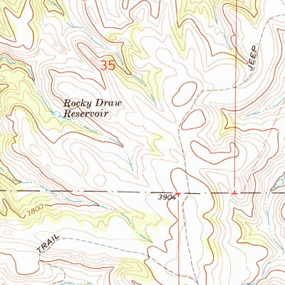 United States Geological Survey Otter, MT (1972, 24000-Scale) digital map