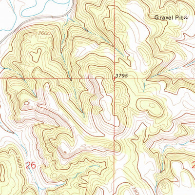 United States Geological Survey Otter, MT (1972, 24000-Scale) digital map