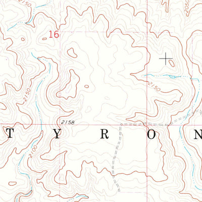 United States Geological Survey Otter Tail Creek, ND (1974, 24000-Scale) digital map