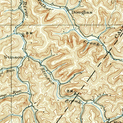 United States Geological Survey Otter, WV (1906, 62500-Scale) digital map