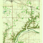 United States Geological Survey Otterbein, IN (1942, 24000-Scale) digital map