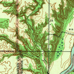 United States Geological Survey Otterbein, IN (1942, 24000-Scale) digital map