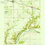 United States Geological Survey Otterbein, IN (1951, 24000-Scale) digital map