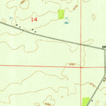 United States Geological Survey Otterbein, IN (1951, 24000-Scale) digital map