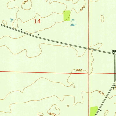 United States Geological Survey Otterbein, IN (1951, 24000-Scale) digital map