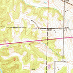 United States Geological Survey Otterville East, MO (1953, 24000-Scale) digital map