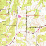United States Geological Survey Otterville East, MO (1953, 24000-Scale) digital map
