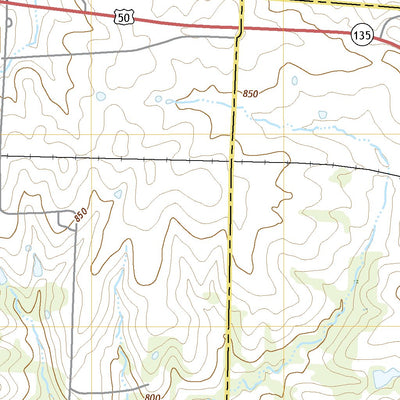 United States Geological Survey Otterville West, MO (2021, 24000-Scale) digital map