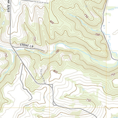 United States Geological Survey Otterville West, MO (2021, 24000-Scale) digital map