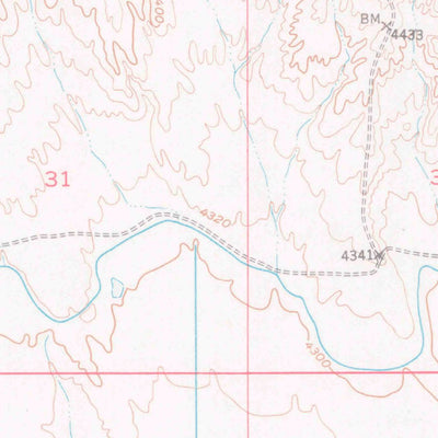 United States Geological Survey Otto, WY (1951, 24000-Scale) digital map