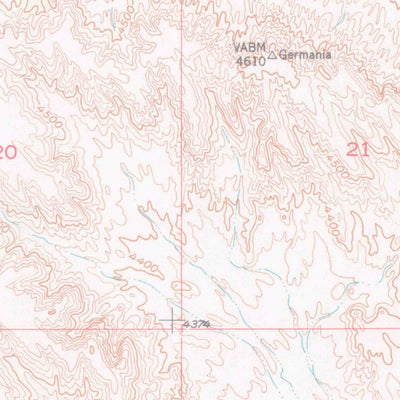 United States Geological Survey Otto, WY (1951, 24000-Scale) digital map