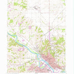 United States Geological Survey Ottumwa North, IA (1956, 24000-Scale) digital map