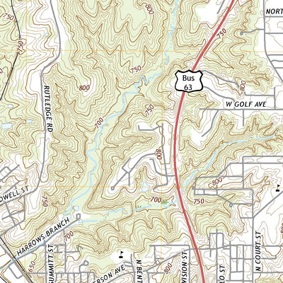 United States Geological Survey Ottumwa North, IA (2022, 24000-Scale) digital map