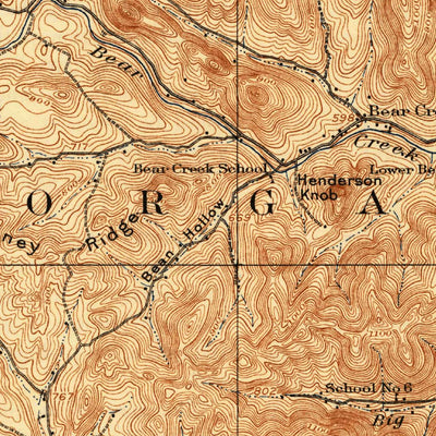 United States Geological Survey Otway, OH (1917, 62500-Scale) digital map