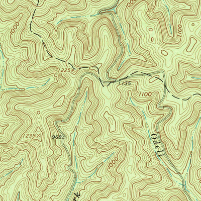 United States Geological Survey Otway, OH (1961, 24000-Scale) digital map