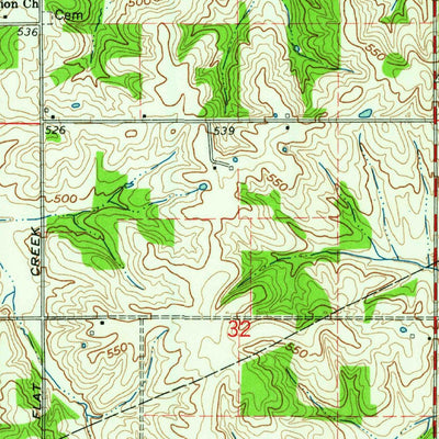 United States Geological Survey Otwell, IN (1961, 24000-Scale) digital map