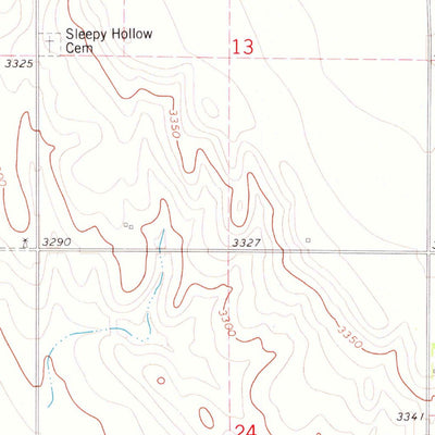 United States Geological Survey Ough, NE (1973, 24000-Scale) digital map