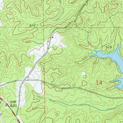 United States Geological Survey Our Town, AL (1971, 24000-Scale) digital map