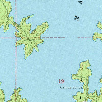 United States Geological Survey Our Town, AL (1971, 24000-Scale) digital map