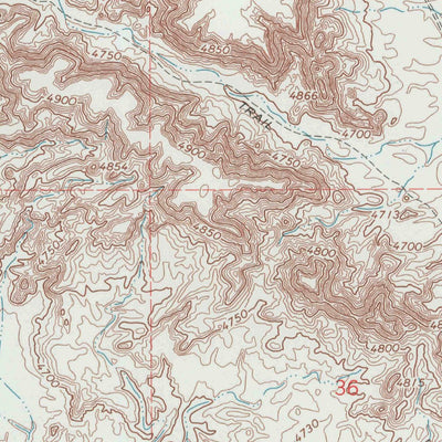 United States Geological Survey Ouray, UT (1964, 24000-Scale) digital map