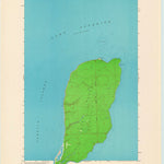 United States Geological Survey Outer Island, WI (1963, 24000-Scale) digital map
