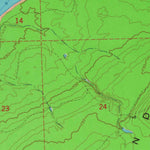 United States Geological Survey Outer Island, WI (1963, 24000-Scale) digital map