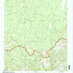 United States Geological Survey Outlaw Draw, AZ (1998, 24000-Scale) digital map