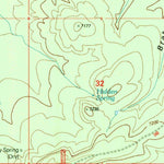 United States Geological Survey Outlaw Draw, AZ (1998, 24000-Scale) digital map