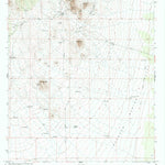 United States Geological Survey Outlaw Mountain, AZ (1958, 24000-Scale) digital map