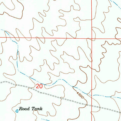 United States Geological Survey Outlaw Mountain, AZ (1958, 24000-Scale) digital map