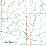 United States Geological Survey Outlaw Mountain, AZ (1996, 24000-Scale) digital map