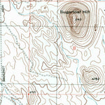 United States Geological Survey Outlaw Mountain, AZ (1996, 24000-Scale) digital map