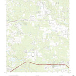 United States Geological Survey Outlaw Pond, TX (2022, 24000-Scale) digital map