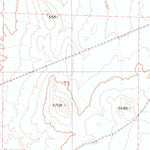 United States Geological Survey Outlaw Springs SE, NV (1980, 24000-Scale) digital map
