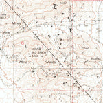 United States Geological Survey Outlaw Springs SE, NV (1980, 24000-Scale) digital map
