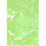 United States Geological Survey Outlet Bay, ID (1967, 24000-Scale) digital map