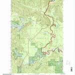 United States Geological Survey Outlet Bay, ID (1996, 24000-Scale) digital map