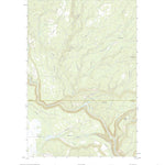 United States Geological Survey Outlet Falls, WA (2020, 24000-Scale) digital map