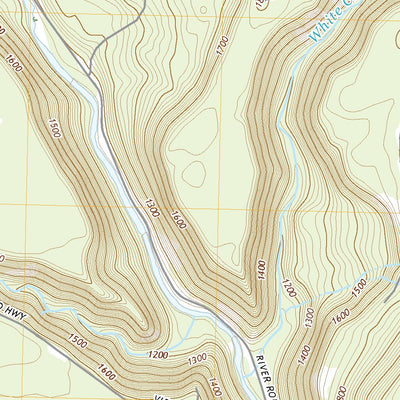 United States Geological Survey Outlet Falls, WA (2020, 24000-Scale) digital map