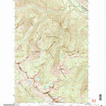 United States Geological Survey Oval Peak, WA (2002, 24000-Scale) digital map