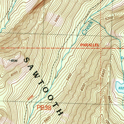 United States Geological Survey Oval Peak, WA (2002, 24000-Scale) digital map