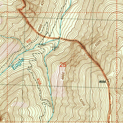 United States Geological Survey Oval Peak, WA (2002, 24000-Scale) digital map