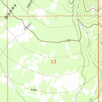 United States Geological Survey Ovando Mountain, MT (1968, 24000-Scale) digital map