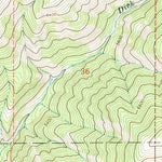 United States Geological Survey Ovando Mountain, MT (1968, 24000-Scale) digital map