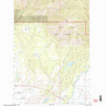 United States Geological Survey Ovando Mountain, MT (1999, 24000-Scale) digital map