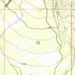 United States Geological Survey Ovando Mountain, MT (1999, 24000-Scale) digital map
