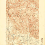 United States Geological Survey Ovando, MT (1905, 125000-Scale) digital map